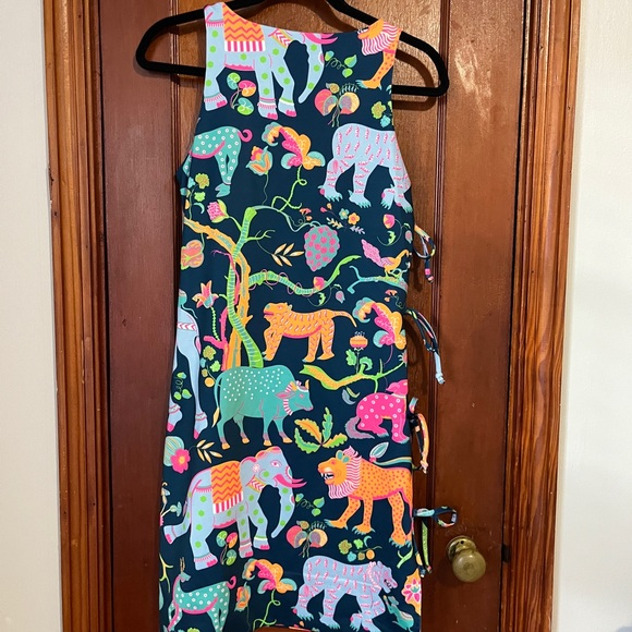 Gretchen Scott Designs Vibrant Animal Print Women’s Dress - Picture 5 of 5